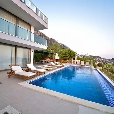 Kas'ta Deniz Manzarali, Luks Villa-awz198 Kalkan