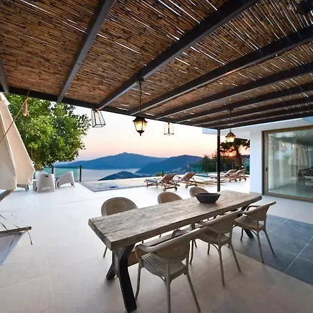 Kas'ta Deniz Manzarali, Luks Villa-awz198 Kalkan
