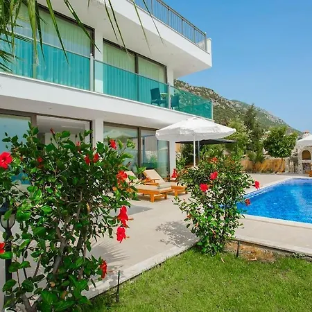 فيلة Kas'ta Deniz Manzarali, Luks Villa-awz198 *