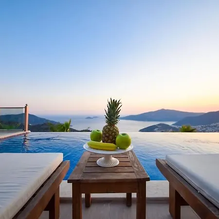 Kas'ta Deniz Manzarali, Luks Villa-awz198 كالكان